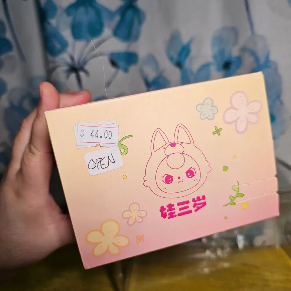 Baby Three Where's Spring Purple Bunny Rabbit 360 Boba Eyes Pink Hair O Mouth